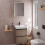 Szafka pod umywalkę 480/475 naturalnego dębu Xelu Q Hansgrohe (54021670)