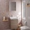 Szafka pod umywalkę 480/475 naturalnego dębu Xelu Q Hansgrohe (54021700)