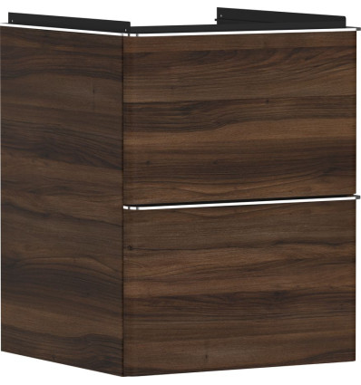 Szafka pod umywalkę 480/475 ciemnego orzecha Xelu Q Hansgrohe (54022000)
