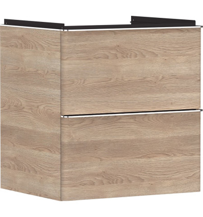 Szafka pod umywalkę 580/475 dąb Xelu Q Hansgrohe (54025000)