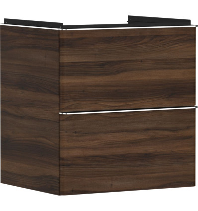 Szafka pod umywalkę 580/475 ciemny orzech Xelu Q Hansgrohe (54026000)