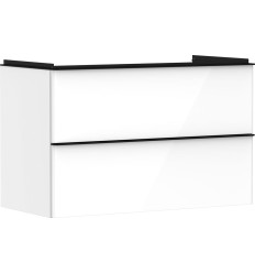 Szafka pod umywalkę 980/475 biały wysoki połysk Xelu Q Hansgrohe (54031670)