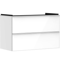 Szafka pod umywalkę 980/475 biały wysoki połysk Xelu Q Hansgrohe (54031700)