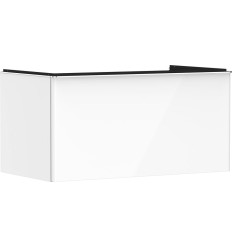 Szafka pod umywalkę 980/550 biały wysoki połysk Xelu Q Hansgrohe (54058000)