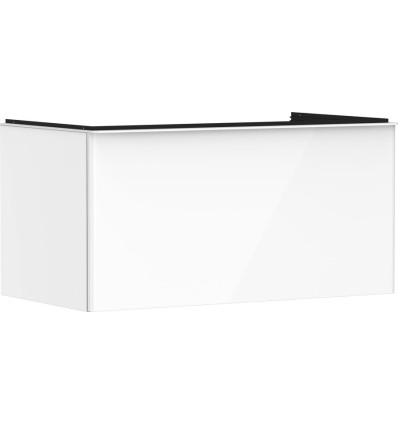 Szafka pod umywalkę 980/550 biały wysoki połysk Xelu Q Hansgrohe (54058700)