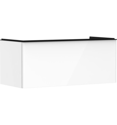 Szafka pod umywalkę 1180/550 biały wysoki połysk Xelu Q Hansgrohe (54062670)