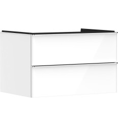 Szafka pod umywalkę 780/550 biały wysoki połysk Xelu Q Hansgrohe (54074000)