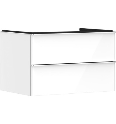 Szafka pod umywalkę 780/550 biały wysoki połysk Xelu Q Hansgrohe (54074000)