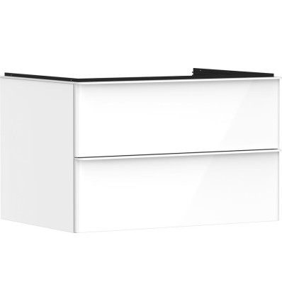 Szafka pod umywalkę 780/550 biały wysoki połysk Xelu Q Hansgrohe (54074700)