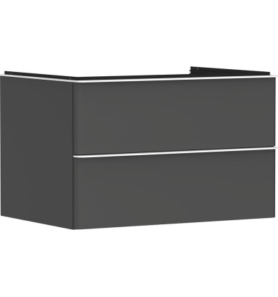 Szafka pod umywalkę 780/550 szary diament matowy Xelu Q Hansgrohe (54075700)