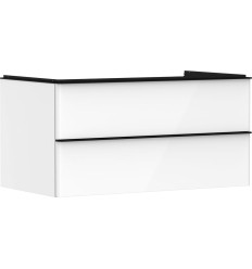 Szafka pod umywalkę 980/550 biały wysoki połysk Xelu Q Hansgrohe (54078670)