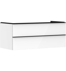 Szafka pod umywalkę 1180/550 biały wysoki połysk Xelu Q Hansgrohe (54082670)