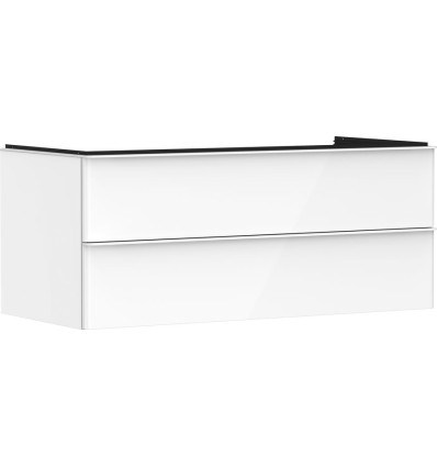 Szafka pod umywalkę 1180/550 biały wysoki połysk Xelu Q Hansgrohe (54082700)
