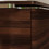 Szafka pod umywalkę nablatową z 4 szufladami 1360/550, Ciemny Orzech Xelu Q Hansgrohe (54089000)