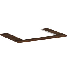 Blat 780/550 ciemny orzech Xelu Q Hansgrohe (54109630)