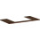 Blat 980/550 ciemny orzech Xelu Q Hansgrohe (54110630)