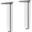 Nóżki do szafki 175/60 2 sztuki Xelu Q chrom Hansgrohe (54145000)