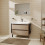 Nóżki do szafki 175/60 2 sztuki Xelu Q czarny mat Hansgrohe (54145670)