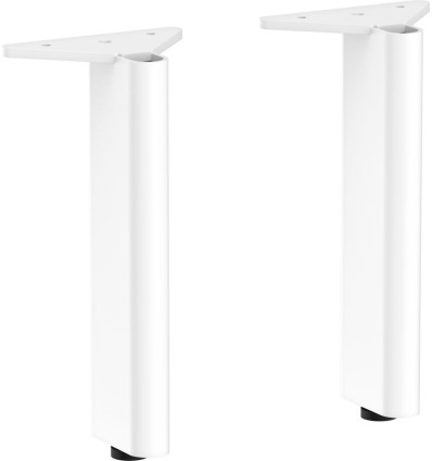 Nóżki do szafki 175/60 2 sztuki Xelu Q biały mat Hansgrohe (54145700)