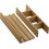 Zestaw organizerów 340 do szafek pod umywalkę 580/475, 580-680/470, 1360-1375/550 Naturalny Dąb IntraStoris Hansgrohe (54150230)