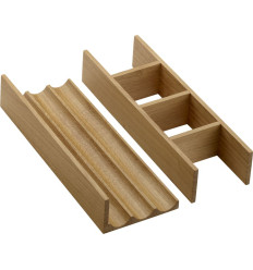 Zestaw organizerów 340 do szafek pod umywalkę 580/475, 580-680/470, 1360-1375/550 Naturalny Dąb IntraStoris Hansgrohe (54150230)