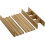 Zestaw organizerów 340 do szafek pod umywalkę 780/470-550 1560/550 Naturalny Dąb IntraStoris Hansgrohe (54151230)