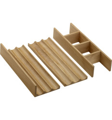 Zestaw organizerów 340 do szafek pod umywalkę 780/470-550, 1560/550 Naturalny Dąb IntraStoris Hansgrohe (54151230)