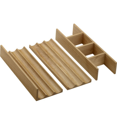 Zestaw organizerów 340 do szafek pod umywalkę 780/470-550 1560/550 Naturalny Dąb IntraStoris Hansgrohe (54151230)