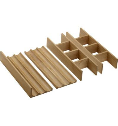 Zestaw organizerów 340 do szafek pod umywalkę 980/470-550 Naturalny Dąb IntraStoris Hansgrohe (54152230)