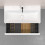 Zestaw organizerów 340 do szafek pod umywalkę 980/470-550 Naturalny Dąb IntraStoris Hansgrohe (54152230)