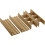 Zestaw organizerów 340 do szafek pod umywalkę 1180/475-550 Naturalny Dąb IntraStoris Hansgrohe (54153230)