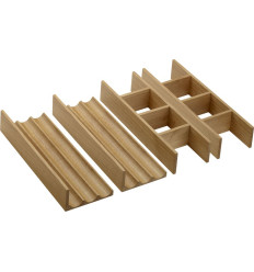 Zestaw organizerów 340 do szafek pod umywalkę 1180/475-550 Naturalny Dąb IntraStoris Hansgrohe (54153230)