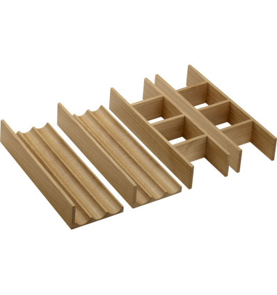 Zestaw organizerów 340 do szafek pod umywalkę 1180/475-550 Naturalny Dąb IntraStoris Hansgrohe (54153230)