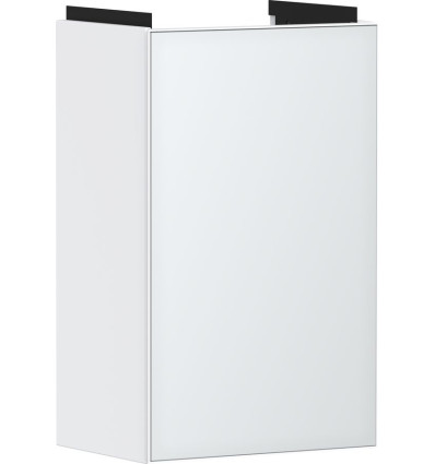 Szafka pod małą umywalkę wiszącą z drzwiami lewymi 340/245, Biały Matowy Xevolos E Hansgrohe (54166320)
