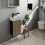 Szafka pod umywalkę 340/245 szary łupek matowy Xevolos E Hansgrohe (54168390)