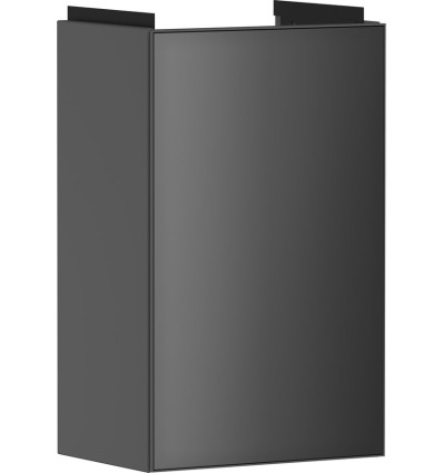 Szafka pod małą umywalkę wiszącą z drzwiami prawymi 340/245, Szary Łupek Matowy Xevolos E Hansgrohe (54171770)