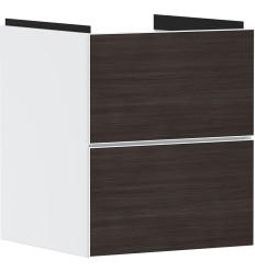 Szafka pod małą umywalkę wiszącą z 2 szufladami 480/475, Biały Matowy Xevolos E Hansgrohe (54172730)