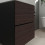 Szafka pod małą umywalkę wiszącą z 2 szufladami 480/475, Szary Łupek Matowy Xevolos E Hansgrohe (54174730)
