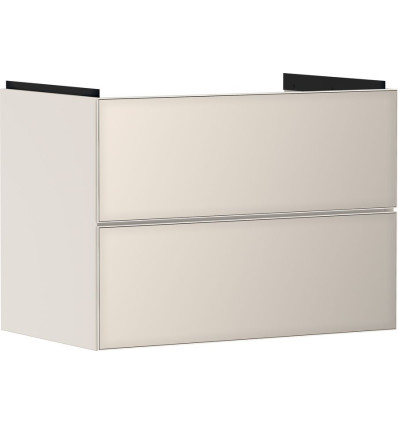 Szafka pod umywalkę wiszącą z 2 szufladami 780/475, Piaskowy Beż Matowy Xevolos E Hansgrohe (54179790)