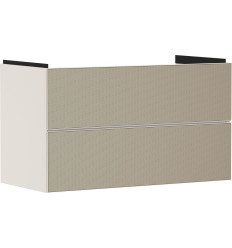 Szafka pod umywalkę wiszącą z 2 szufladami 980/475, Piaskowy Beż Matowy Xevolos E Hansgrohe (54182390)