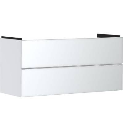 Szafka pod umywalkę wiszącą z 2 szufladami 1180/475, Biały Matowy Xevolos E Hansgrohe (54184320)