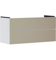 Szafka pod umywalkę wiszącą z 2 szufladami 1180/475, Biały Matowy Xevolos E Hansgrohe (54184390)