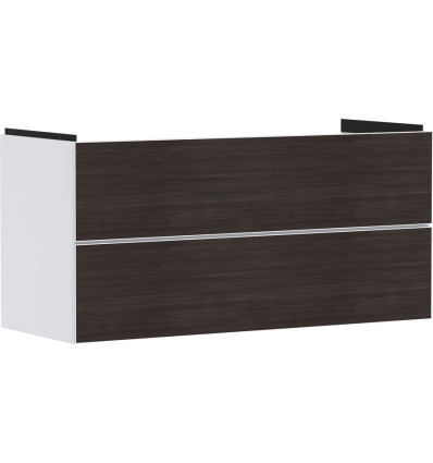 Szafka pod umywalkę wiszącą z 2 szufladami 1180/475, Biały Matowy Xevolos E Hansgrohe (54184730)