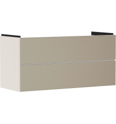 Szafka pod umywalkę wiszącą z 2 szufladami 1180/475, Piaskowy Beż Matowy Xevolos E Hansgrohe (54185390)