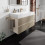 Szafka pod umywalkę wiszącą z 2 szufladami 1180/475, Piaskowy Beż Matowy Xevolos E Hansgrohe (54185390)