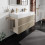 Szafka pod umywalkę wiszącą z 2 szufladami 1180/475, Piaskowy Beż Matowy Xevolos E Hansgrohe (54185390)