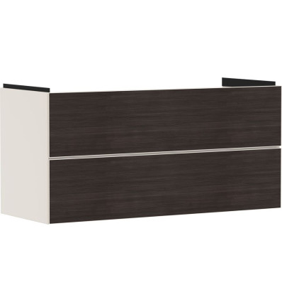 Szafka pod umywalkę wiszącą z 2 szufladami 1180/475, Piaskowy Beż Matowy Xevolos E Hansgrohe (54185730)