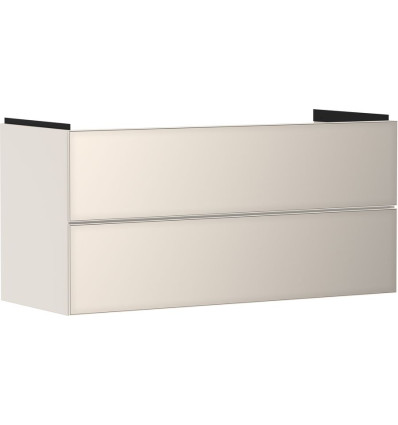 Szafka pod umywalkę wiszącą z 2 szufladami 1180/475, Piaskowy Beż Matowy Xevolos E Hansgrohe (54185790)
