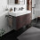 Szafka pod umywalkę wiszącą z 2 szufladami 1180/475, Szary Łupek Matowy Xevolos E Hansgrohe (54186730)