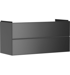 Szafka pod umywalkę wiszącą z 2 szufladami 1180/475, Szary Łupek Matowy Xevolos E Hansgrohe (54186770)